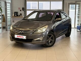 2016 Hyundai Solaris I Рестайлинг, серый, 1000000 рублей, вид 1