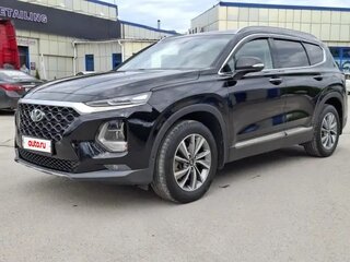2018 Hyundai Santa Fe IV, чёрный, 2120000 рублей, вид 1