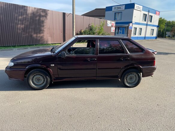2011 Lada (ВАЗ) 2114, пурпурный - вид 5