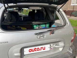 2003 Hyundai Santa Fe I, серый, 430000 рублей, вид 4