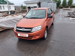2013 Lada (ВАЗ) Granta I, оранжевый, 300000 рублей, вид 2