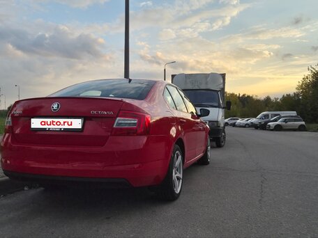 2014 Skoda Octavia III (A7), красный, 1130000 рублей, вид 1