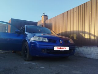 2007 Renault Megane II Рестайлинг, синий, 370000 рублей, вид 1