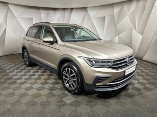 2021 Volkswagen Tiguan II Рестайлинг, коричневый, 3090000 рублей, вид 3