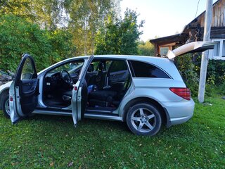 2008 Mercedes-Benz R-Класс 320 Long I Рестайлинг, серебристый, 1150000 рублей, вид 5