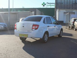 2013 Lada (ВАЗ) Granta I, белый, 299000 рублей, вид 2