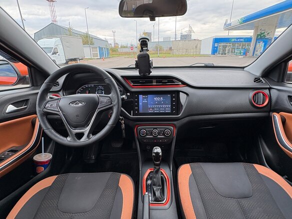 2017 Chery Tiggo 2 I, оранжевый, 750000 рублей - вид 7