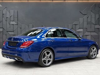 2017 Mercedes-Benz C-Класс 180 9G-TRONIC IV (W205), синий, 2099000 рублей, вид 2