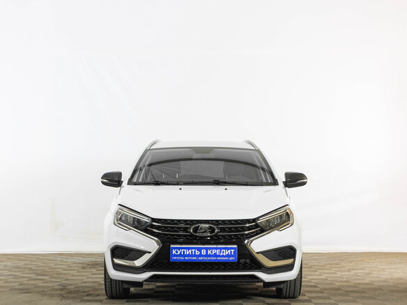2024 Lada (ВАЗ) Vesta SW I Рестайлинг (NG), белый - вид 1