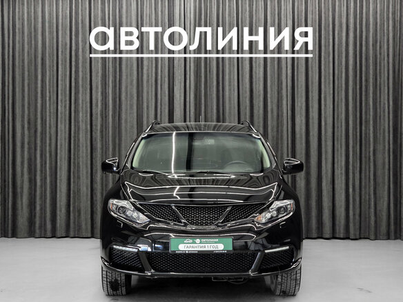 2013 Nissan Murano II (Z51) Рестайлинг 2, чёрный