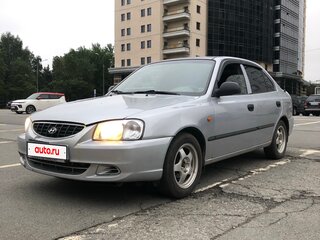 2007 Hyundai Accent ТагАЗ II, серебристый, 290000 рублей, вид 1