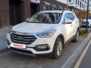 2014 Hyundai Santa Fe III, белый, 1450000 рублей, вид 2
