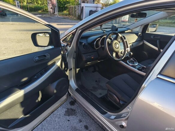 2007 Mazda CX-7 I, серебристый, 760000 рублей - вид 5