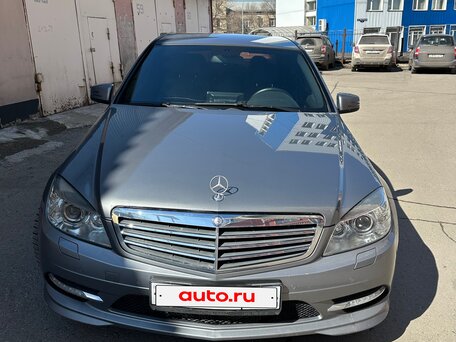 2010 Mercedes-Benz C-Класс 180 BlueEFFICIENCY III (W204), серый, 1190000 рублей, вид 5