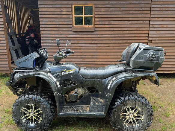 2017 Stels ATV-650YL Leopard, чёрный, 475000 рублей - вид 6