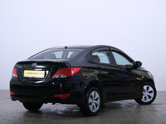 2016 Hyundai Solaris I Рестайлинг, чёрный, 999000 рублей - вид 5
