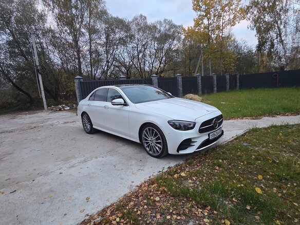 2022 Mercedes-Benz E-Класс 350 V (W213, S213, C238) Рестайлинг, белый