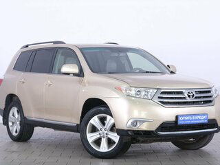 2012 Toyota Highlander II (XU40) Рестайлинг, бежевый, 1799000 рублей, вид 1