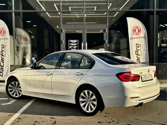2018 BMW 3 серии 320d xDrive VI (F3x) Рестайлинг, белый - вид 3