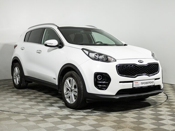 2018 Kia Sportage IV, белый, 1909700 рублей - вид 2