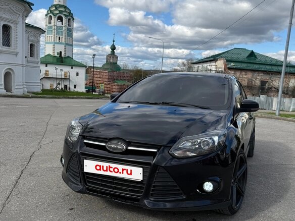 2012 Ford Focus III, чёрный
