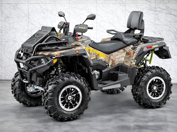2025 Stels ATV-850 Guepard Trophy, коричневый, 1047100 рублей