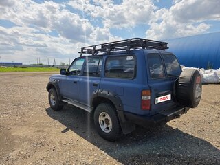 1996 Toyota Land Cruiser 80 Series Рестайлинг, синий, 2300000 рублей, вид 4