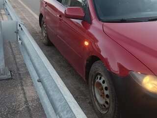 2006 Mazda 6 I (GG) Рестайлинг, красный, 250000 рублей, вид 5
