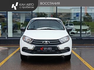2020 Lada (ВАЗ) Granta I Рестайлинг, белый, 466754 рублей, вид 2