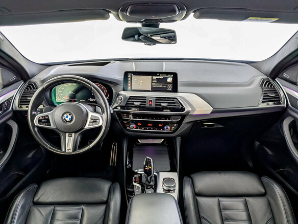 2020 BMW X4 30d II (G02), синий, 4785000 рублей - вид 13