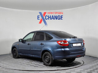 2014 Lada (ВАЗ) Granta I, синий, 300000 рублей, вид 2