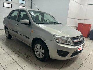2016 Lada (ВАЗ) Granta I, серебристый, 410000 рублей, вид 3