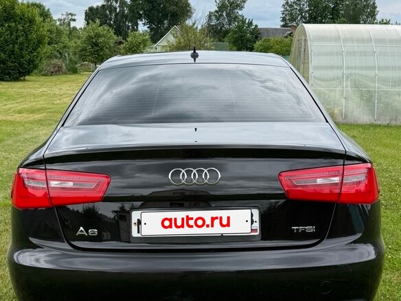 2014 Audi A6 IV (C7), чёрный, 1750000 рублей - вид 3
