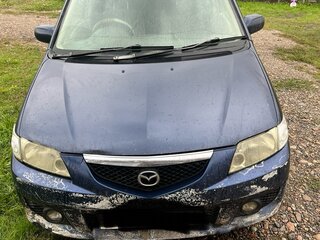 2001 Mazda Premacy I (CP), синий, 280000 рублей, вид 1