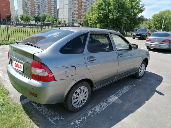 2008 Lada (ВАЗ) Priora I, серый, 170000 рублей - вид 6