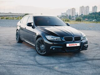 2008 BMW 3 серии 325xi V (E90/E91/E92/E93) Рестайлинг, чёрный, 1549000 рублей, вид 4