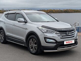 2013 Hyundai Santa Fe III, серебристый, 1900000 рублей, вид 1