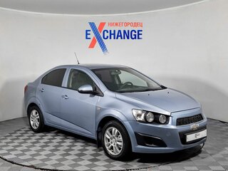 2012 Chevrolet Aveo II, голубой, 499000 рублей, вид 3