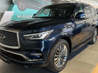 2018 Infiniti QX80 I Рестайлинг 2, синий, 4990000 рублей, вид 1