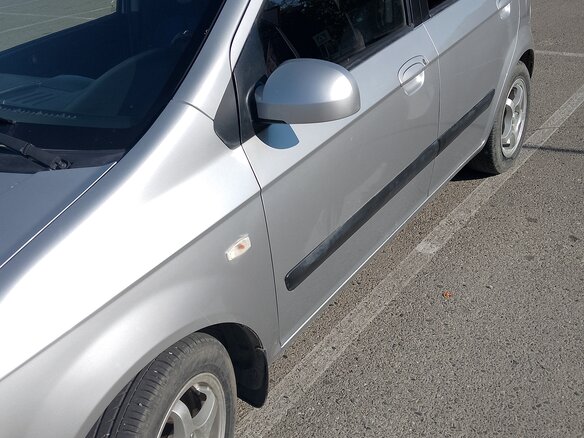 2004 Hyundai Getz I, серебристый, 355000 рублей - вид 6