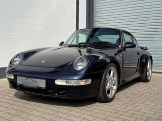 1995 Porsche 911 Turbo IV (993), синий, 15000000 рублей, вид 2