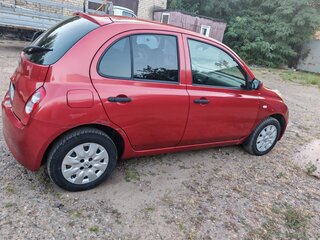 2006 Nissan Micra III (K12), красный, 499000 рублей, вид 3