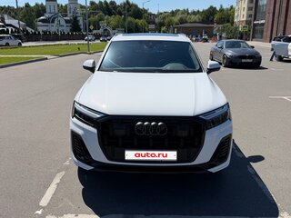 2024 Audi Q7 45 TFSI II (4M) Рестайлинг 2, белый, 8050000 рублей, вид 4