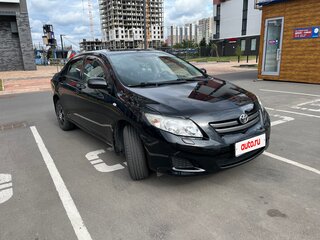 2008 Toyota Corolla X (E140, E150), чёрный, 1250000 рублей, вид 4