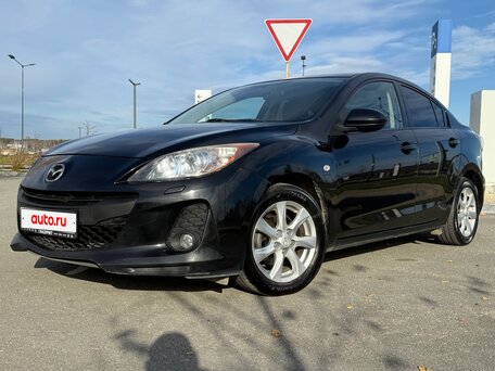 2012 Mazda 3 II (BL) Рестайлинг, чёрный, 930000 рублей, вид 4