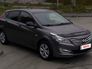 2015 Hyundai Solaris I Рестайлинг, серый, 799999 рублей, вид 3
