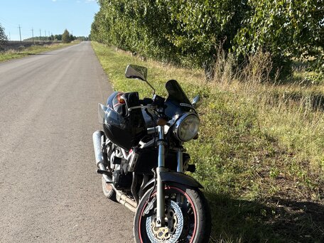 1998 Suzuki Bandit GSF 400, чёрный, 200000 рублей, вид 1