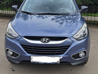 2014 Hyundai ix35 I Рестайлинг, синий, 1350000 рублей, вид 2
