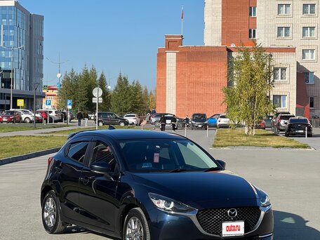 2019 Mazda 2 III (DJ) Рестайлинг, синий, 1540000 рублей, вид 1