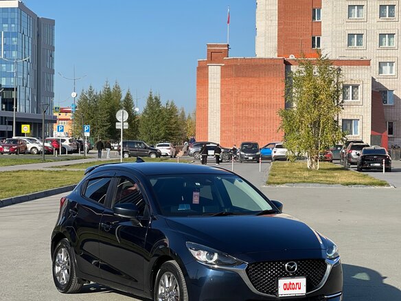 2019 Mazda 2 III (DJ) Рестайлинг, синий, 1540000 рублей